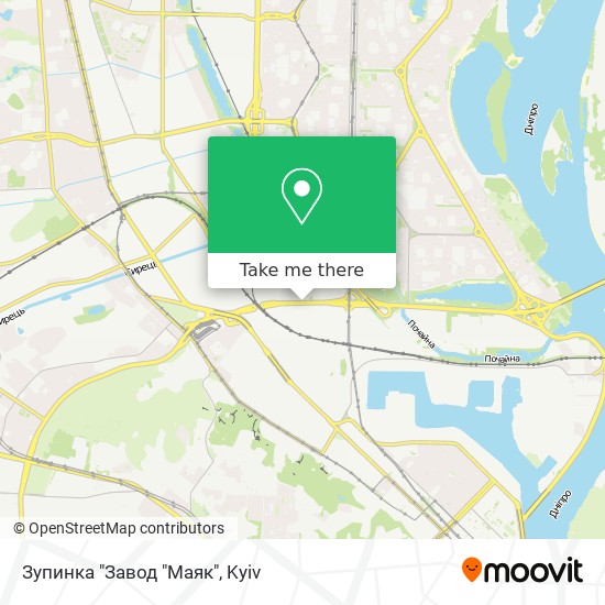 Зупинка "Завод "Маяк" map
