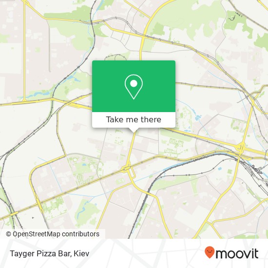 Tayger Pizza Bar map