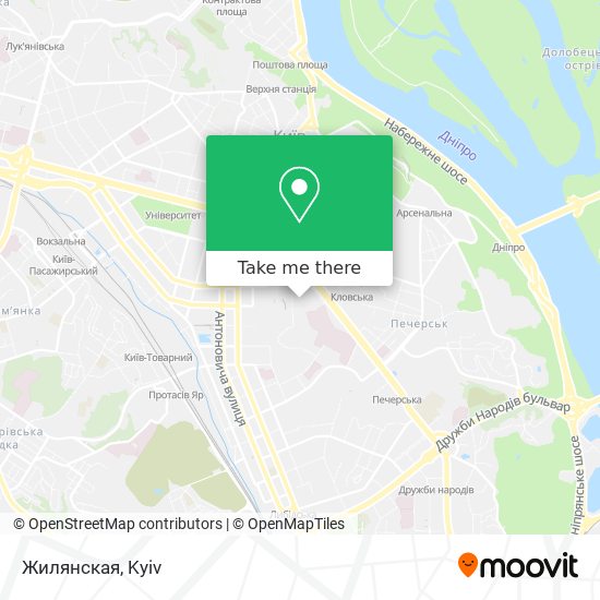 Жилянская map