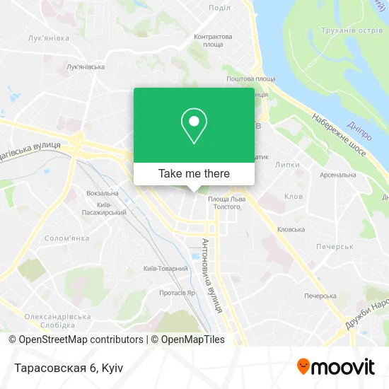 Карта Тарасовская 6