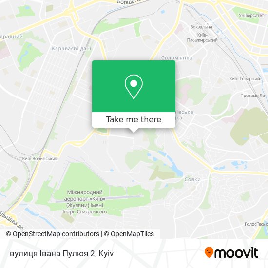 вулиця Івана Пулюя 2 map
