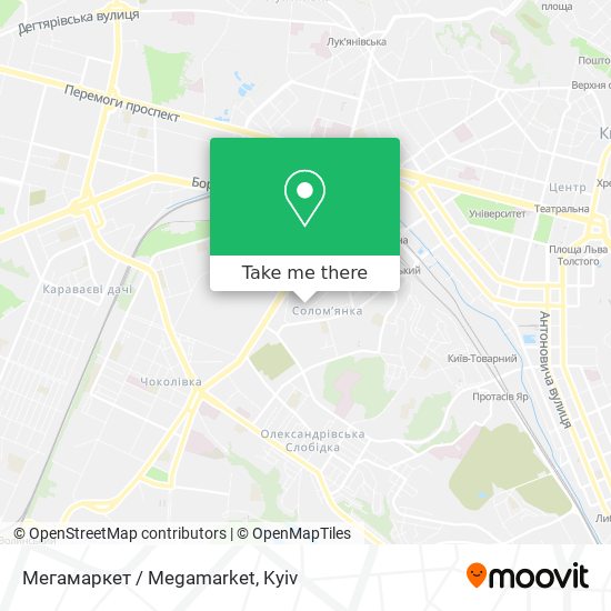 Мегамаркет / Megamarket map