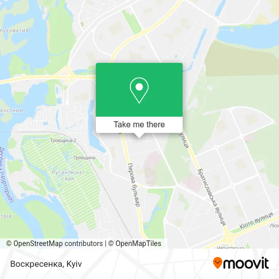 Карта Воскресенка