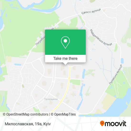 Карта Милославская, 19а