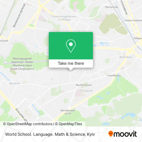 World School. Language. Math & Science map