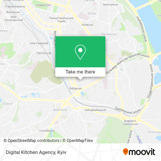 Digital Kitchen Agency map