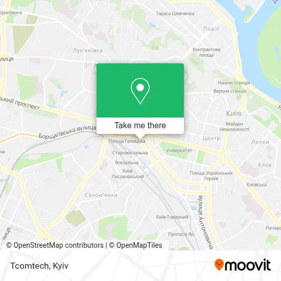 Tcomtech map