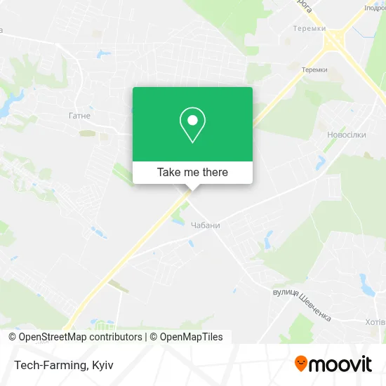 Tech-Farming map