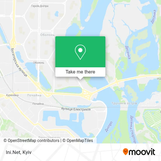 Ini.Net map