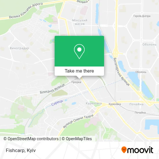 Fishcarp map