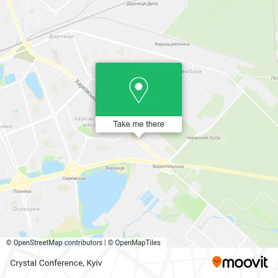 Crystal Conference map