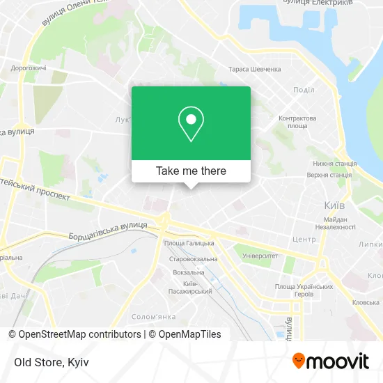 Old Store map