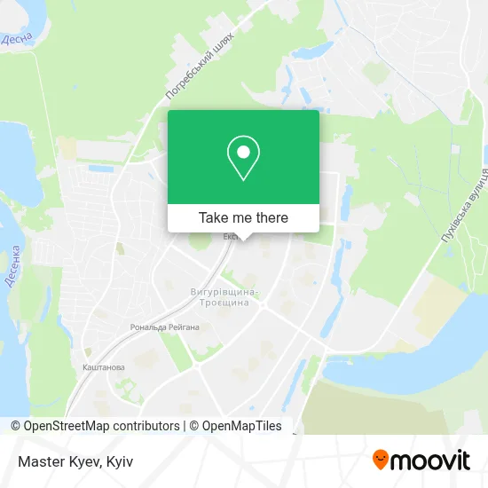 Master Kyev map