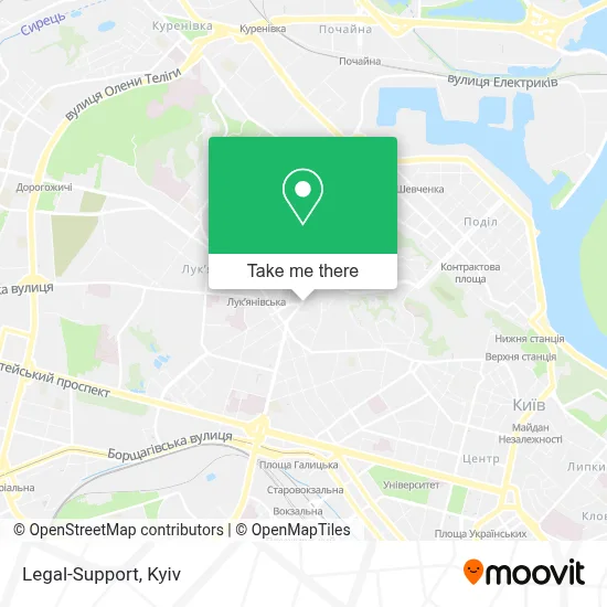 Legal-Support map