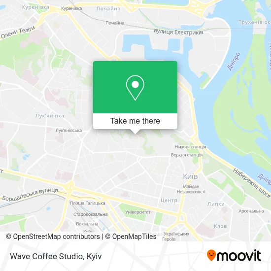 Wave Coffee Studio map