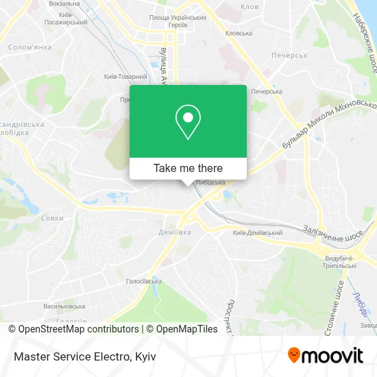 Master Service Electro map