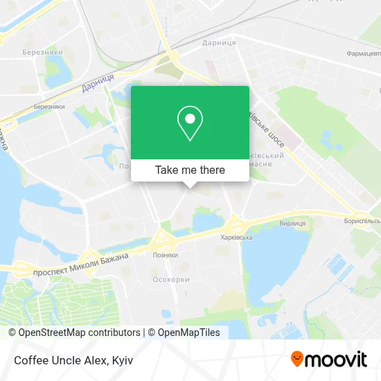 Coffee Uncle Alex map
