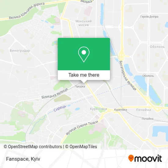 Fanspace map