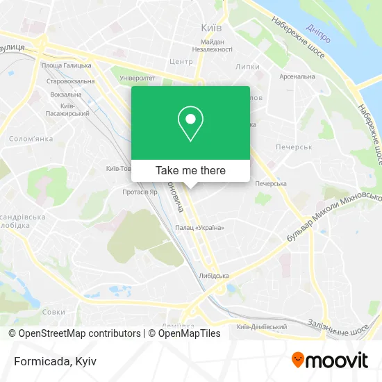 Formicada map