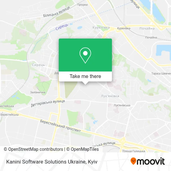 Kanini Software Solutions Ukraine map