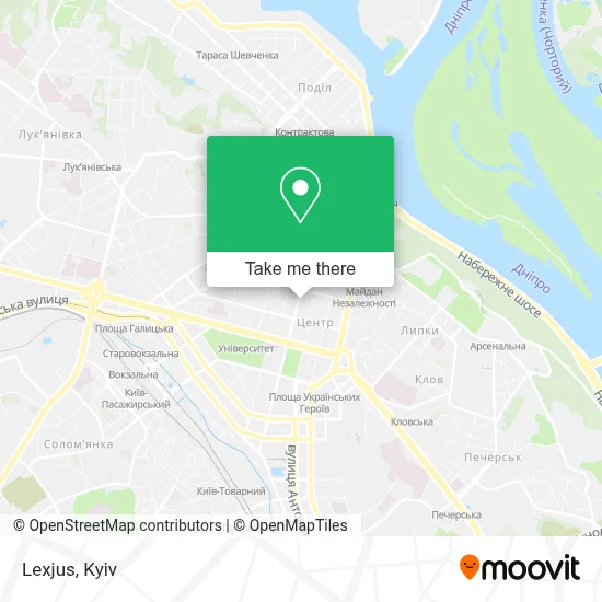 Lexjus map