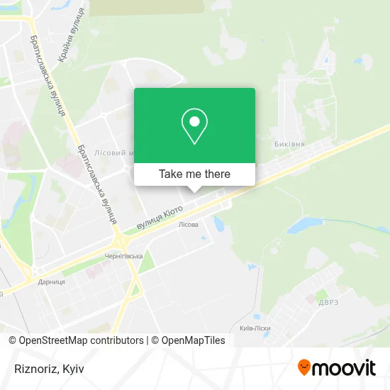 Riznoriz map