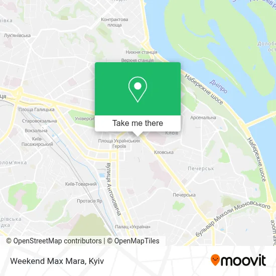Weekend Max Mara map