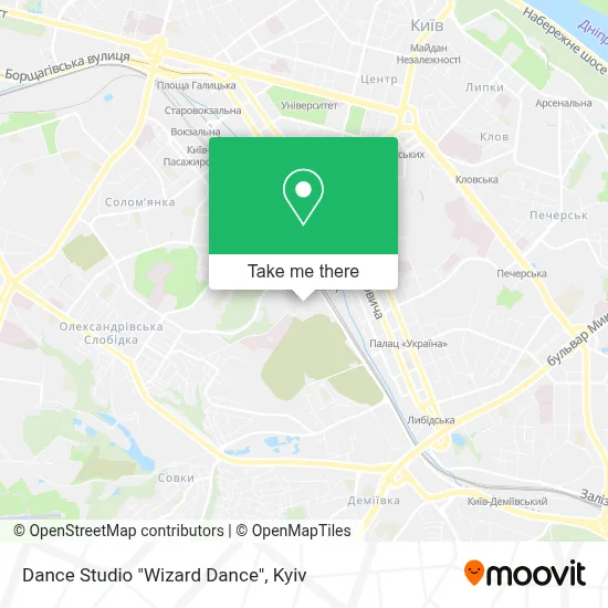 Dance Studio  "Wizard Dance" map