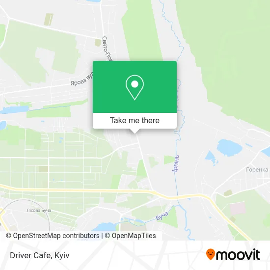 Driver Cafe map