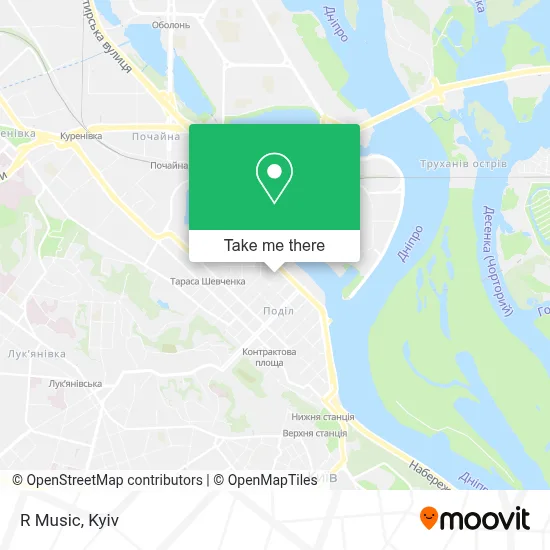 R Music map