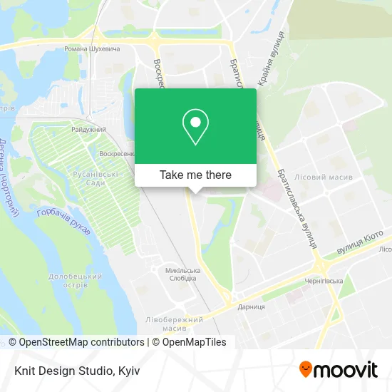 Knit Design Studio map