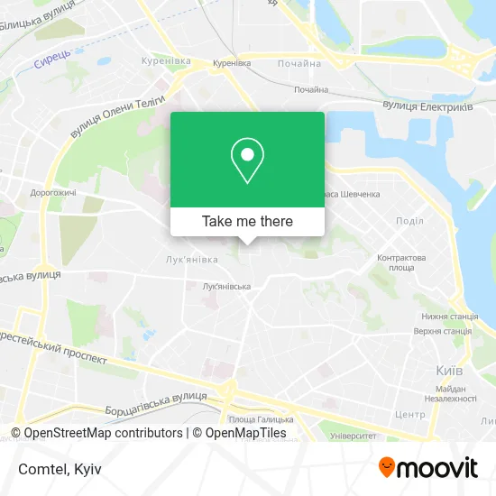 Comtel map