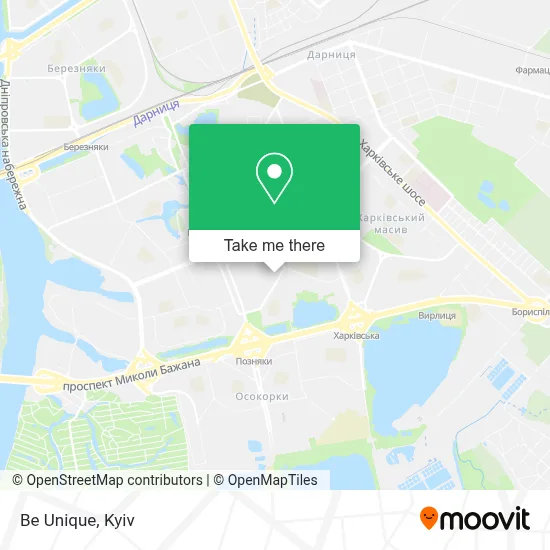 Be Unique map