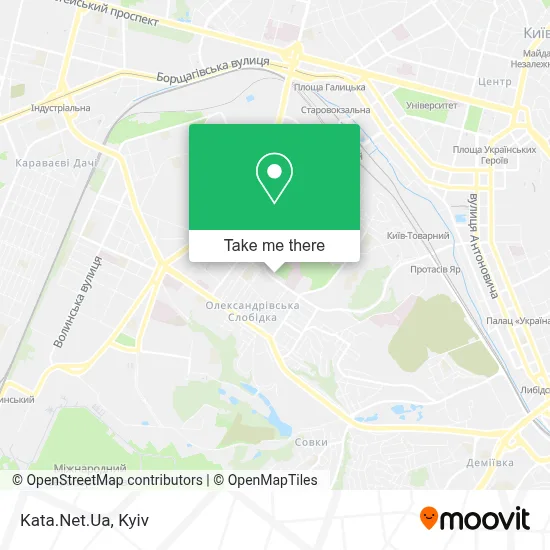 Kata.Net.Ua map