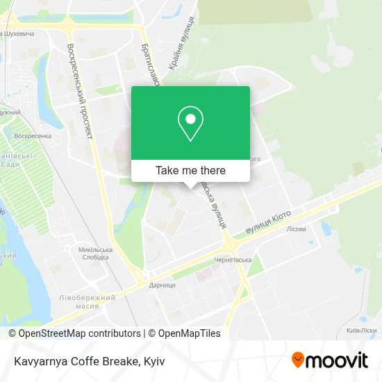 Kavyarnya Coffe Breake map