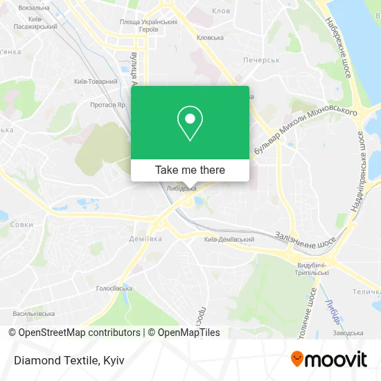 Diamond Textile map
