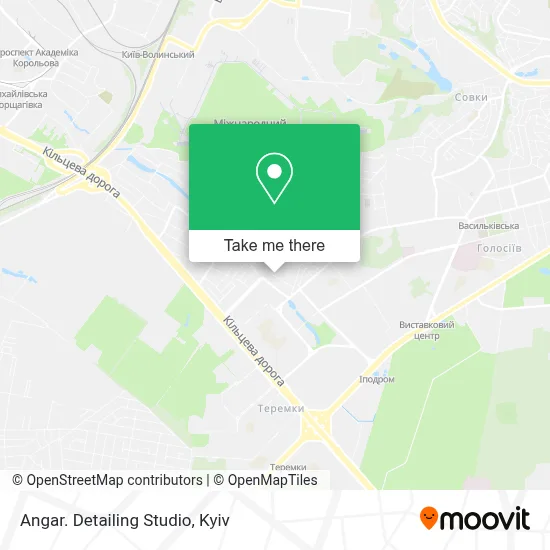 Angar. Detailing Studio map