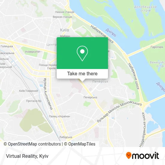 Virtual Reality map