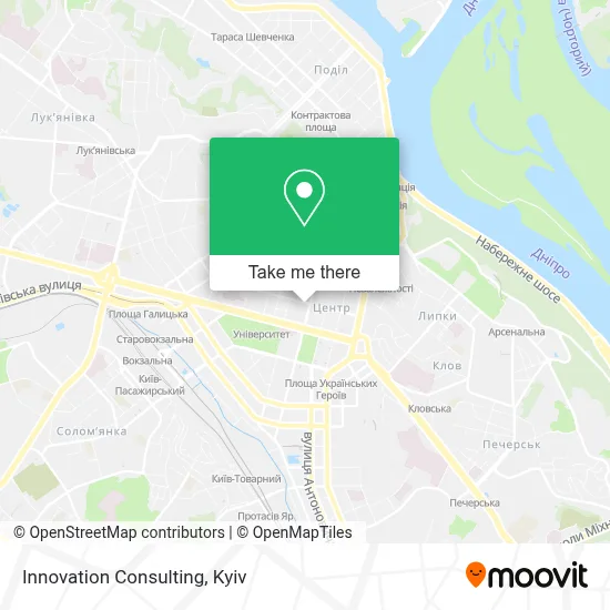 Innovation Consulting map