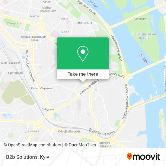 B2b Solutions map