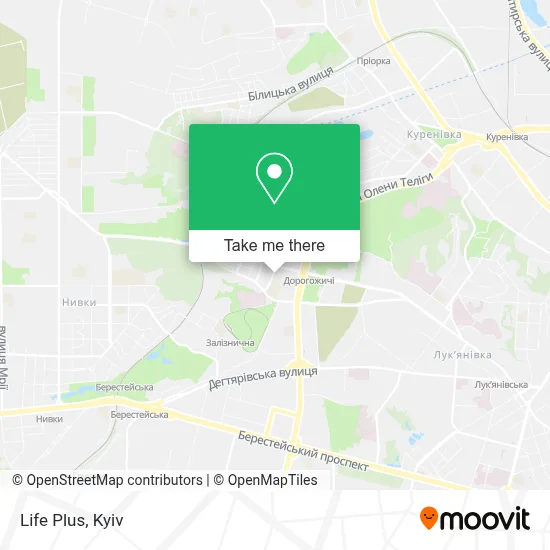 Life Plus map