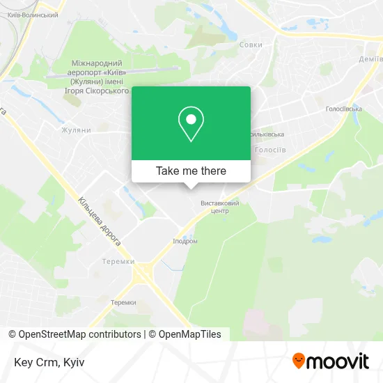 Key Crm map