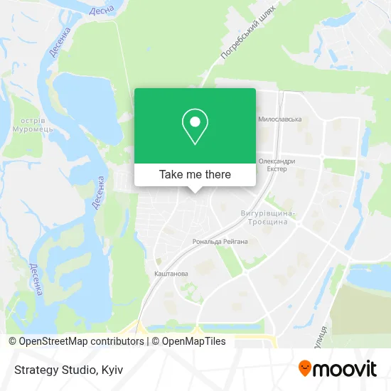 Strategy Studio map