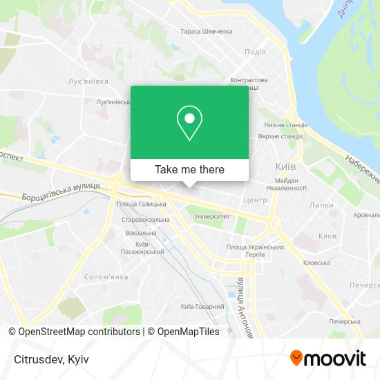 Citrusdev map