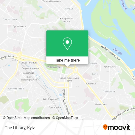 The Library map