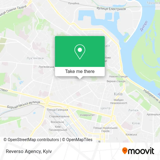 Reverso Agency map