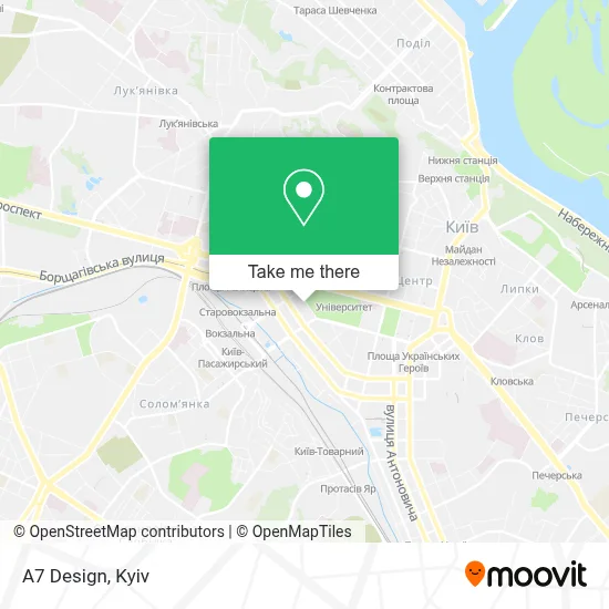 A7 Design map