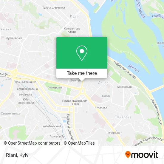 Riani map