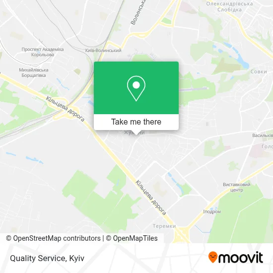 Quality Service map