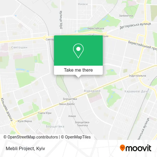 Mebli Project map